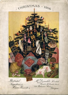 Front cover of McDonalds Ltd, Christmas gifts catalogue, 1916. 