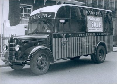 John Barker's and Co., Kensington, delivery van, 1959.