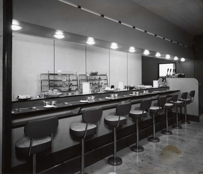 William Henderson & Sons staff restaurant, 1960s.